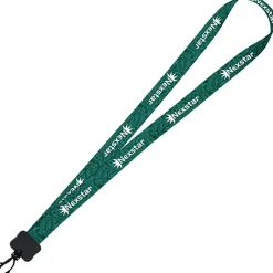 Dye-Sub Lanyard - 3/4 inches - 32 inches - Plastic Swivel Snap Hook - Damask