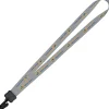 Dye-Sub Lanyard - 3/4 inches - 34 inches - Plastic Bulldog Clip