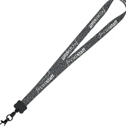 Dye-Sub Lanyard - 3/4 inches - 32 inches - Metal Lobster Claw - Damask