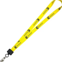 Dye-Sub Lanyard - 3/4 inches - 32 inches - Snap with Metal Bulldog Clip - Chevron
