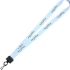 Dye-Sub Lanyard - 3/4 inches - 32 inches - Metal Swivel Snap Hook - Chevron