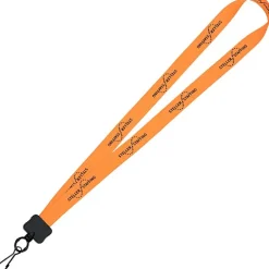 Dye-Sub Lanyard - 3/4 inches - 32 inches - Metal Swivel Snap Hook - Chevron