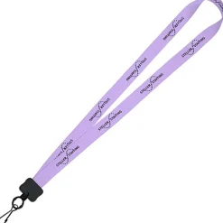 Dye-Sub Lanyard - 3/4 inches - 32 inches - Metal Swivel Snap Hook - Chevron