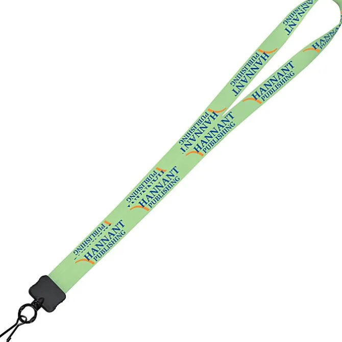 Dye-Sub Lanyard - 3/4 inches - 34 inches - Metal Swivel Snap Hook