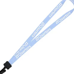 Dye-Sub Lanyard - 3/4 inches - 32 inches - Plastic Bulldog Clip - Chevron