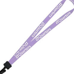 Dye-Sub Lanyard - 3/4 inches - 32 inches - Plastic Bulldog Clip - Chevron