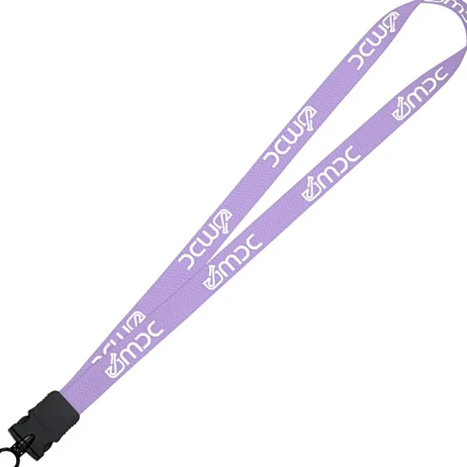 Dye-Sub Lanyard - 3/4 inches - 32 inches - Snap Buckle Release - Chevron