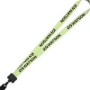 Dye-Sub Lanyard - 3/4 inches - 32 inches - Large Metal Bulldog Clip - Chevron - 24 hr