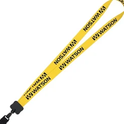Dye-Sub Lanyard - 3/4 inches - 32 inches - Large Metal Bulldog Clip - Chevron - 24 hr