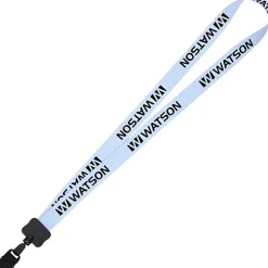 Dye-Sub Lanyard - 3/4 inches - 32 inches - Large Metal Bulldog Clip - Chevron - 24 hr