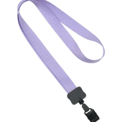 Dye-Sub Lanyard - 3/4 inches - 32 inches - Large Metal Bulldog Clip - Chevron - 24 hr