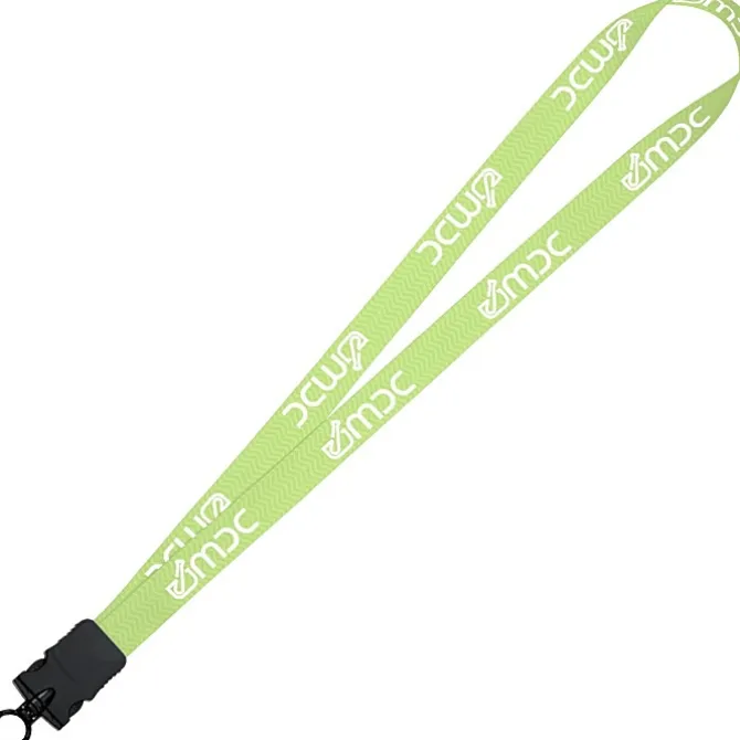 Dye-Sub Lanyard - 3/4 inches - 32 inches - Snap Buckle Release - Chevron - 24 hr
