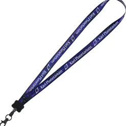 Dye-Sub Lanyard - 3/4 inches - 32 inches - Metal Lobster Claw - Galaxy