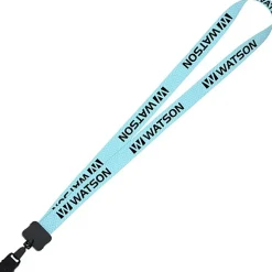 Dye-Sub Lanyard - 3/4 inches - 32 inches - Large Metal Bulldog Clip - Chevron