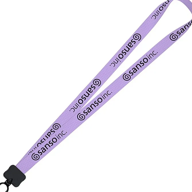 Dye-Sub Lanyard - 3/4 inches - 32 inches - Plastic O-Ring - Chevron
