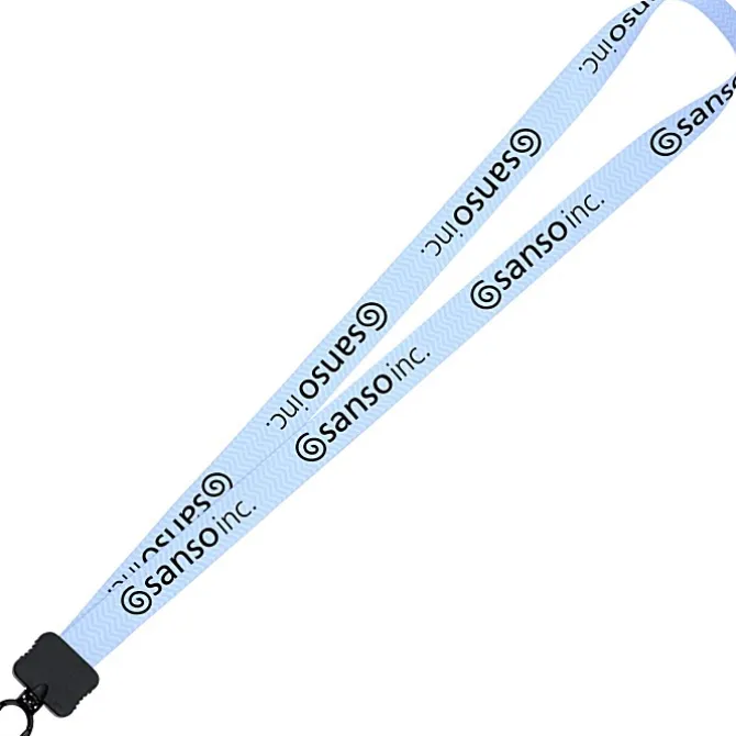Dye-Sub Lanyard - 3/4 inches - 32 inches - Plastic O-Ring - Chevron