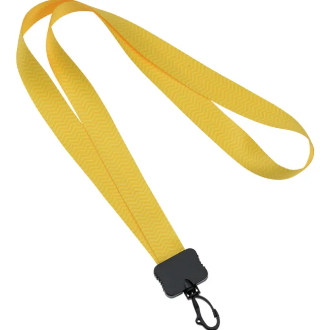 Dye-Sub Lanyard - 3/4 inches - 32 inches - Plastic Swivel Snap Hook - Chevron