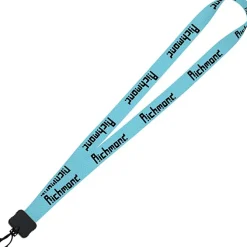 Dye-Sub Lanyard - 3/4 inches - 32 inches - Plastic Swivel Snap Hook - Chevron