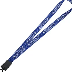 Dye-Sub Lanyard - 3/4 inches - 32 inches - Snap Buckle Release - Damask