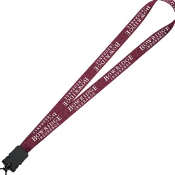 Dye-Sub Lanyard - 3/4 inches - 32 inches - Snap Buckle Release - Damask