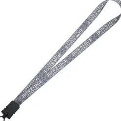 Dye-Sub Lanyard - 3/4 inches - 32 inches - Snap Buckle Release - Damask