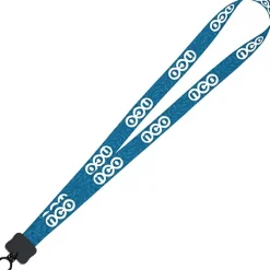 Dye-Sub Lanyard - 3/4 inches - 32 inches - Plastic O-Ring - Damask - 24 hr