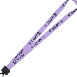 Dye-Sub Lanyard - 3/4 inches - 32 inches - Plastic O-Ring - Chevron - 24 hr