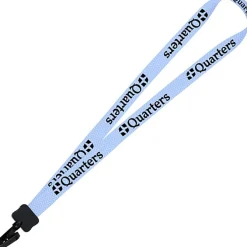 Dye-Sub Lanyard - 3/4 inches - 32 inches - Plastic Bulldog Clip - Chevron - 24 hr