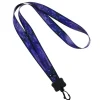 Dye-Sub Lanyard - 3/4 inches - 32 inches - Plastic Swivel Snap Hook - Galaxy