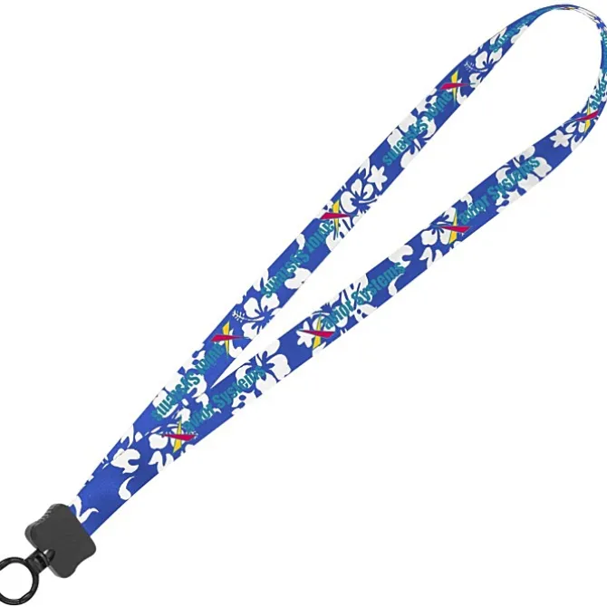 Dye-Sublimated Lanyard - 3/4 inches - Hawaiian
