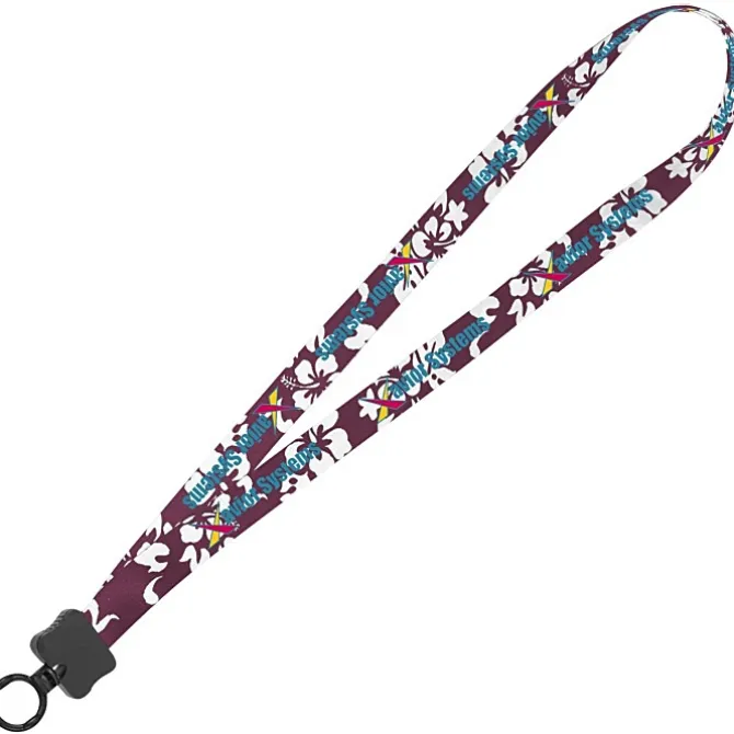 Dye-Sublimated Lanyard - 3/4 inches - Hawaiian