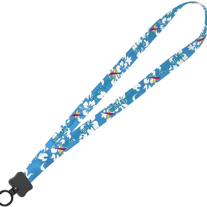 Dye-Sublimated Lanyard - 3/4 inches - Hawaiian