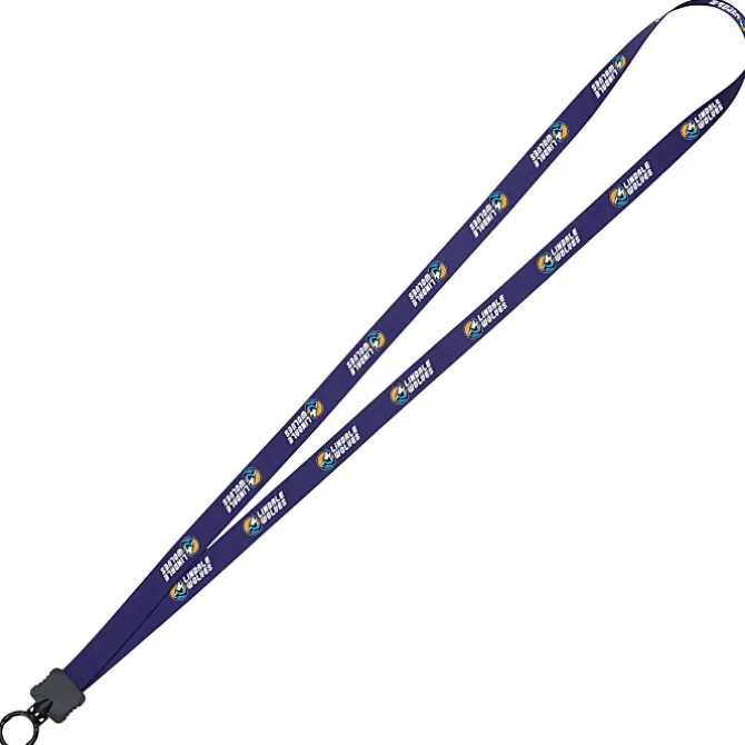Dye-Sublimated Lanyard - 1/2 inches - 32 inches - Plastic O-Ring