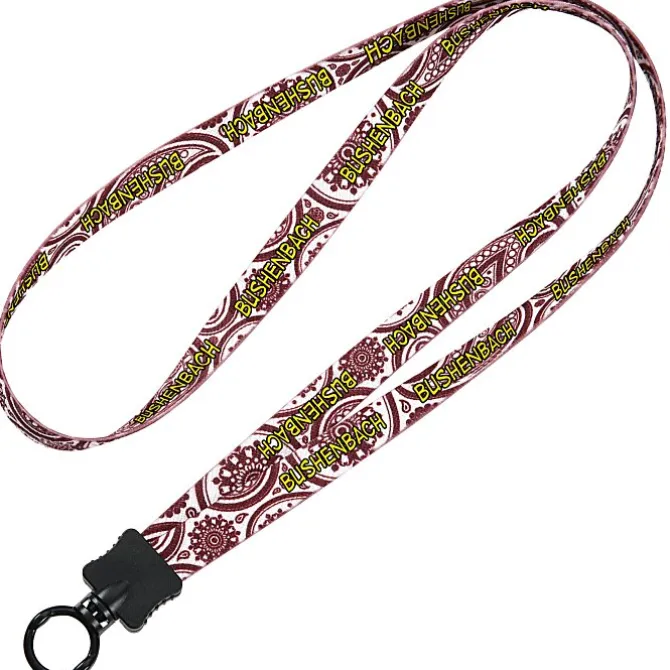 Dye-Sublimated Stretchy Lanyard - 3/4 inches - 32 inches