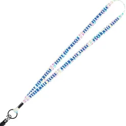 Dye-Sublimated Tubular Lanyard - 1/2 inches - 32 inches - Metal Bulldog Clip