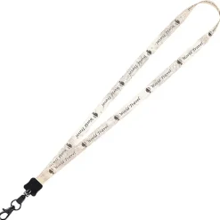 Dye-Sublimated Tubular Lanyard - 1/2 inches - 32 inches - Metal Lobster Claw