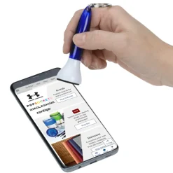 Earbud and Screen Cleaner Keychain