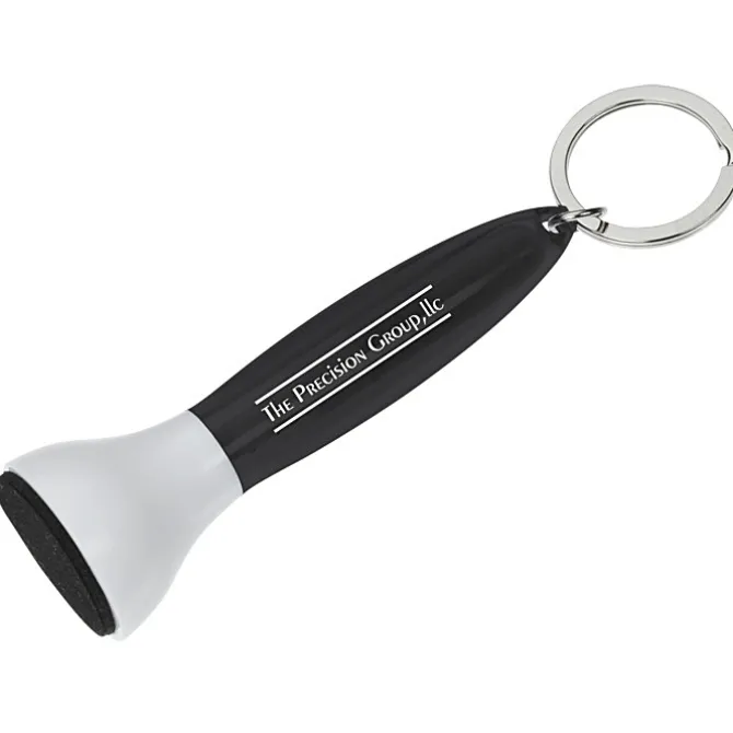 Earbud and Screen Cleaner Keychain