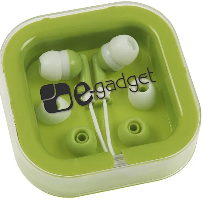 Earbuds with Interchangeable Covers - Colors