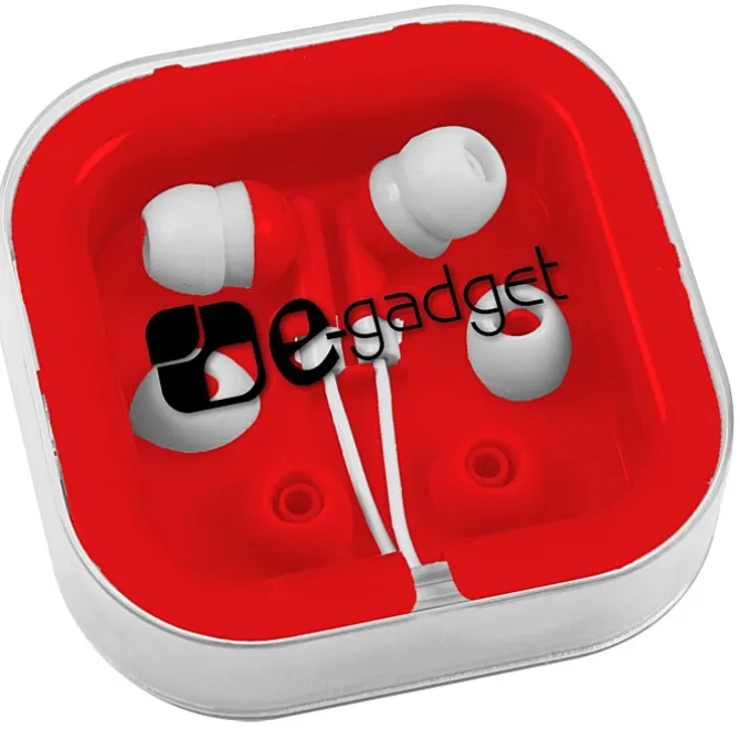 Earbuds with Interchangeable Covers - Colors