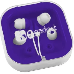 Earbuds with Interchangeable Covers - Colors
