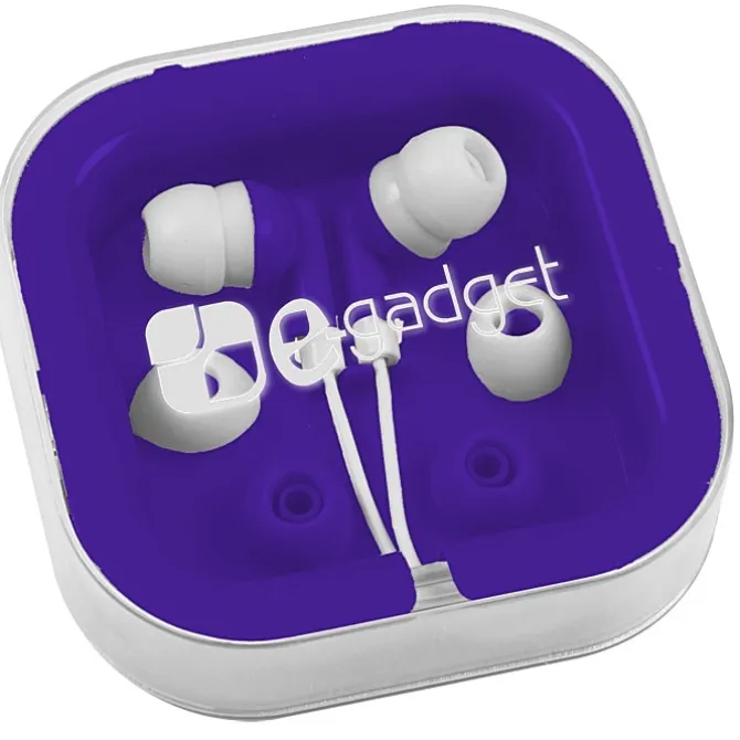 Earbuds with Interchangeable Covers - Colors