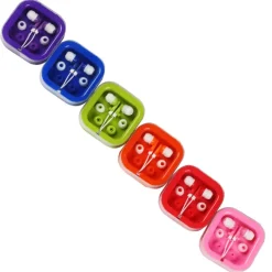 Earbuds with Interchangeable Covers - Colors - 24 hr