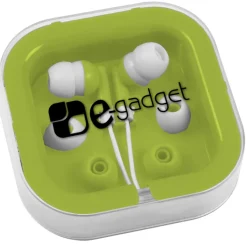 Earbuds with Interchangeable Covers - Colors - 24 hr