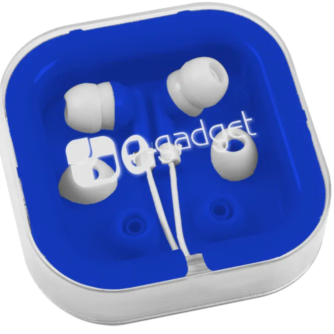 Earbuds with Interchangeable Covers - Colors - 24 hr