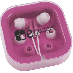 Earbuds with Interchangeable Covers - Colors - 24 hr