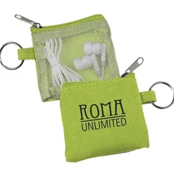 Earbuds with Pouch