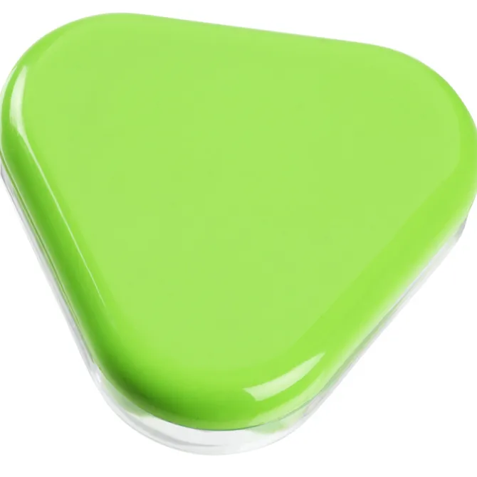 Earbuds with Triangle Case