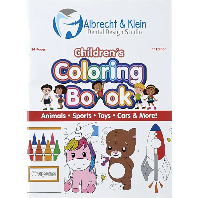 Easy and Fun Children's Coloring Book