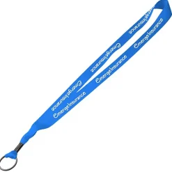 Economy Lanyard - 3/4 inches - Metal Split Ring